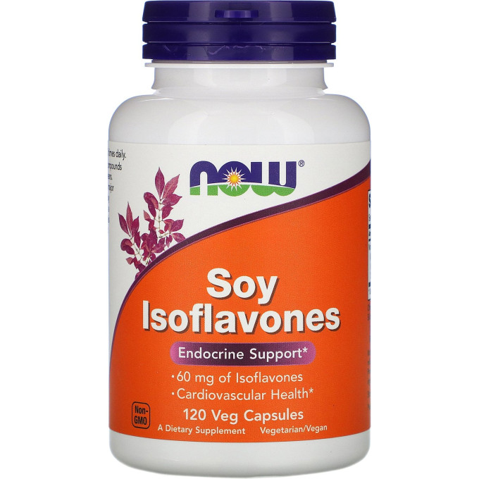 Антиоксидант NOW Soy Isoflavones, 150 мг - 120 капсул NS3288